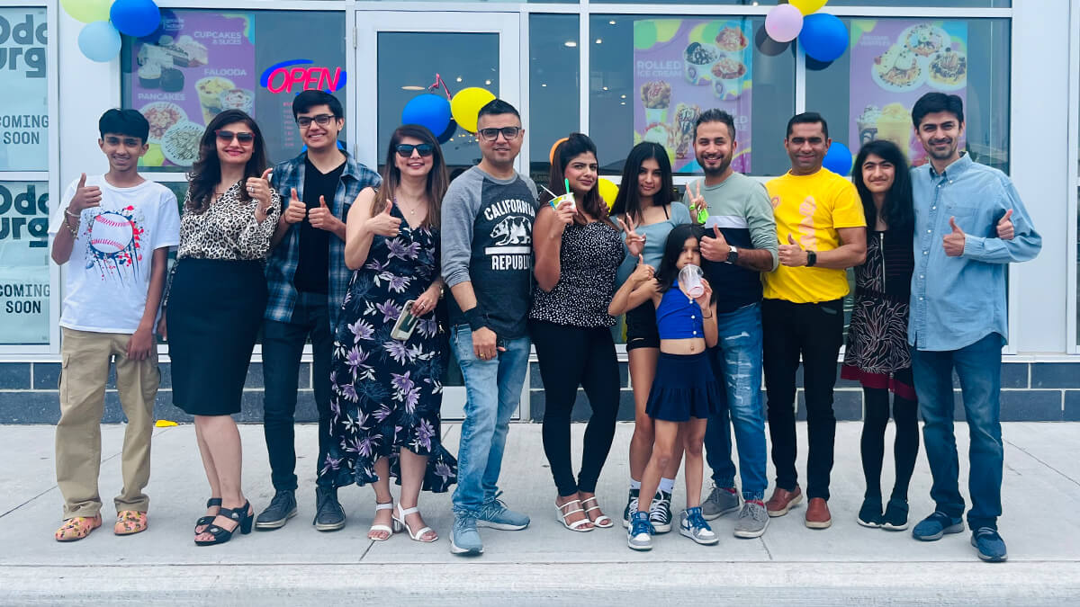 Grand Opening Of Roll Me Up Ice Cream Desserts In Oshawa A Sweet